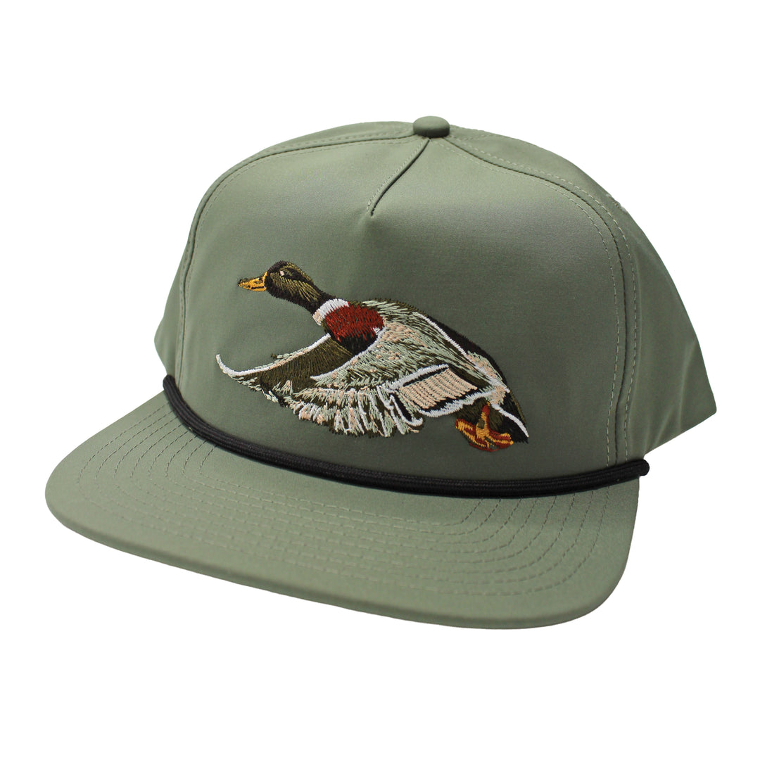 Flying Fowl LP Rope Hat, front