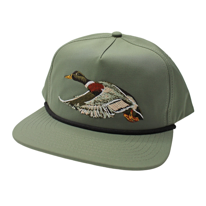 Flying Fowl LP Rope Hat, front
