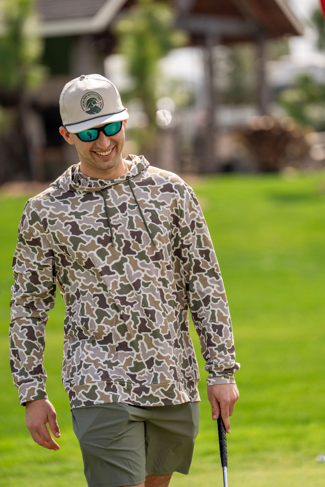 Wood Circle Perf LP Rope Hat