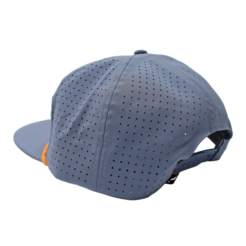 Brush Logo Patch Perf LP Rope Hat, back