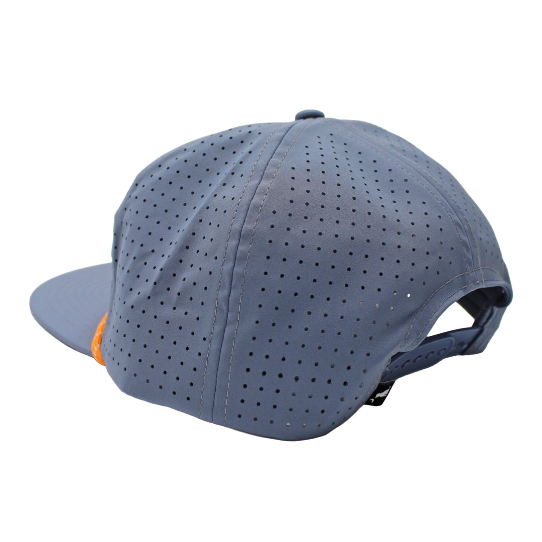 Brush Logo Patch Perf LP Rope Hat, back