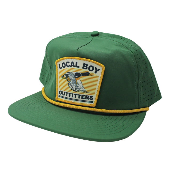 Horizon Flight Patch Perf LP Rope Hat, front