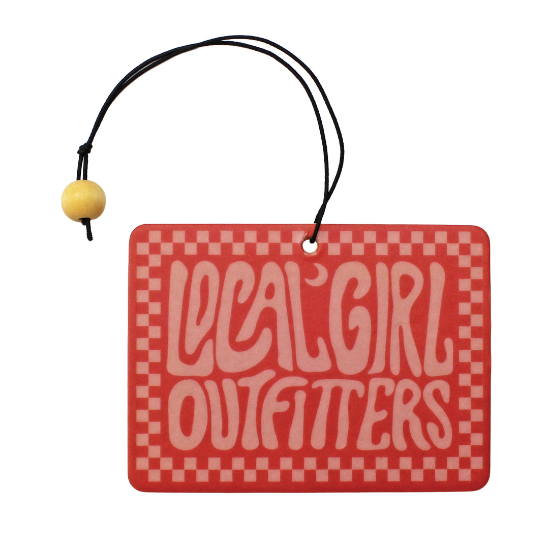 LG Checkered Charm Air Freshener
