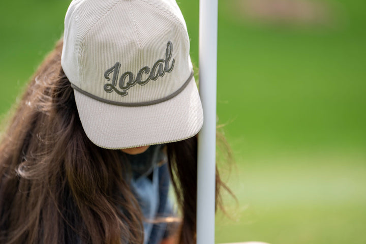LG Corduroy Hat - Cream