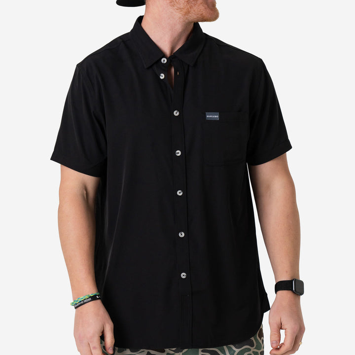 PERFORMANCE BUTTON UP- BURLEBO