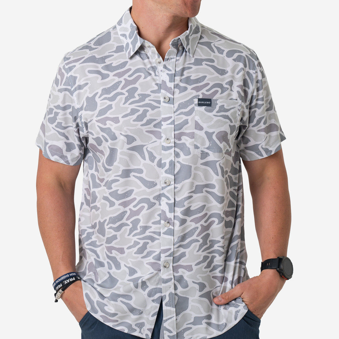 PERFORMANCE BUTTON UP- BURLEBO