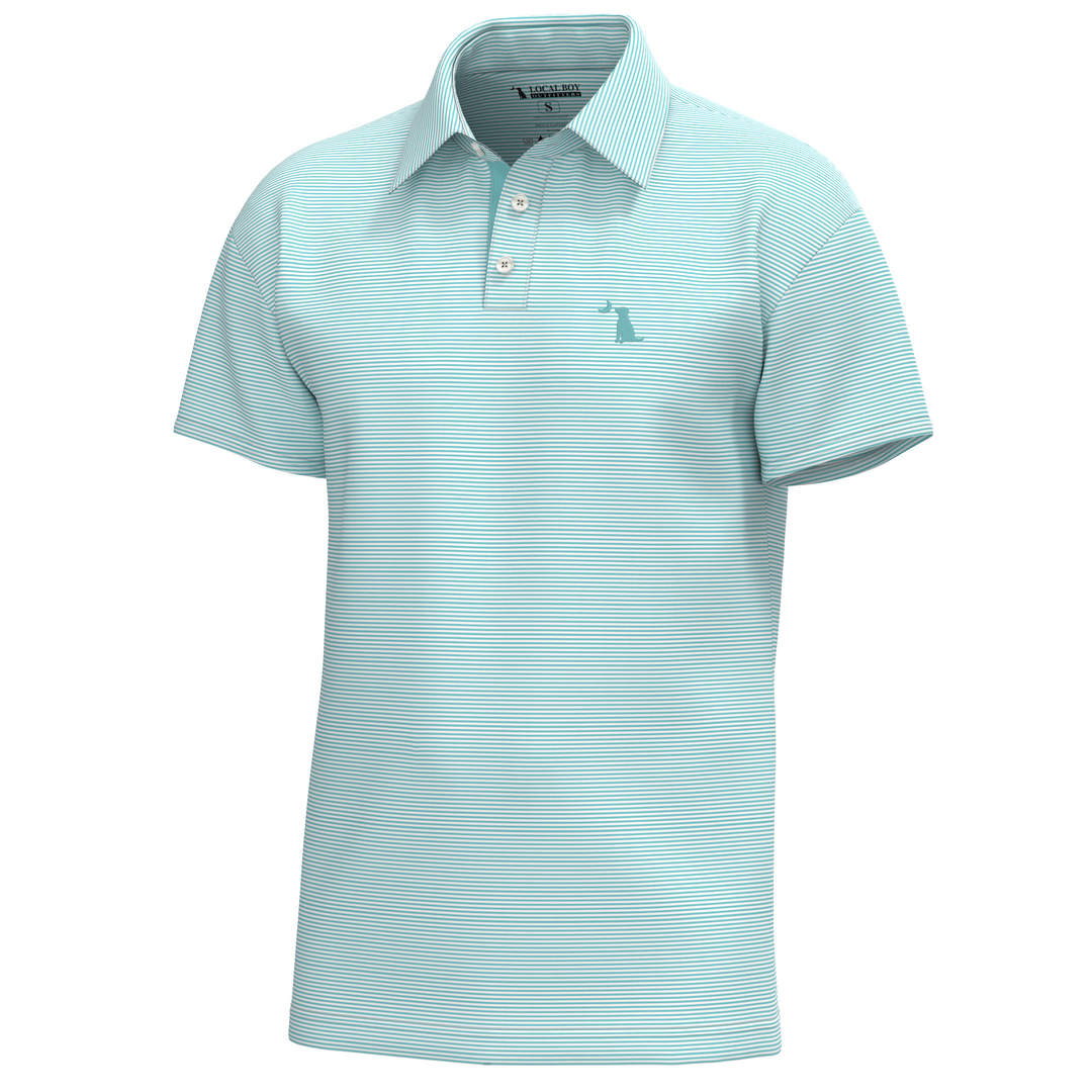Palms Polo - Aqua