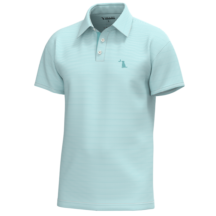 Palms Polo - Aqua