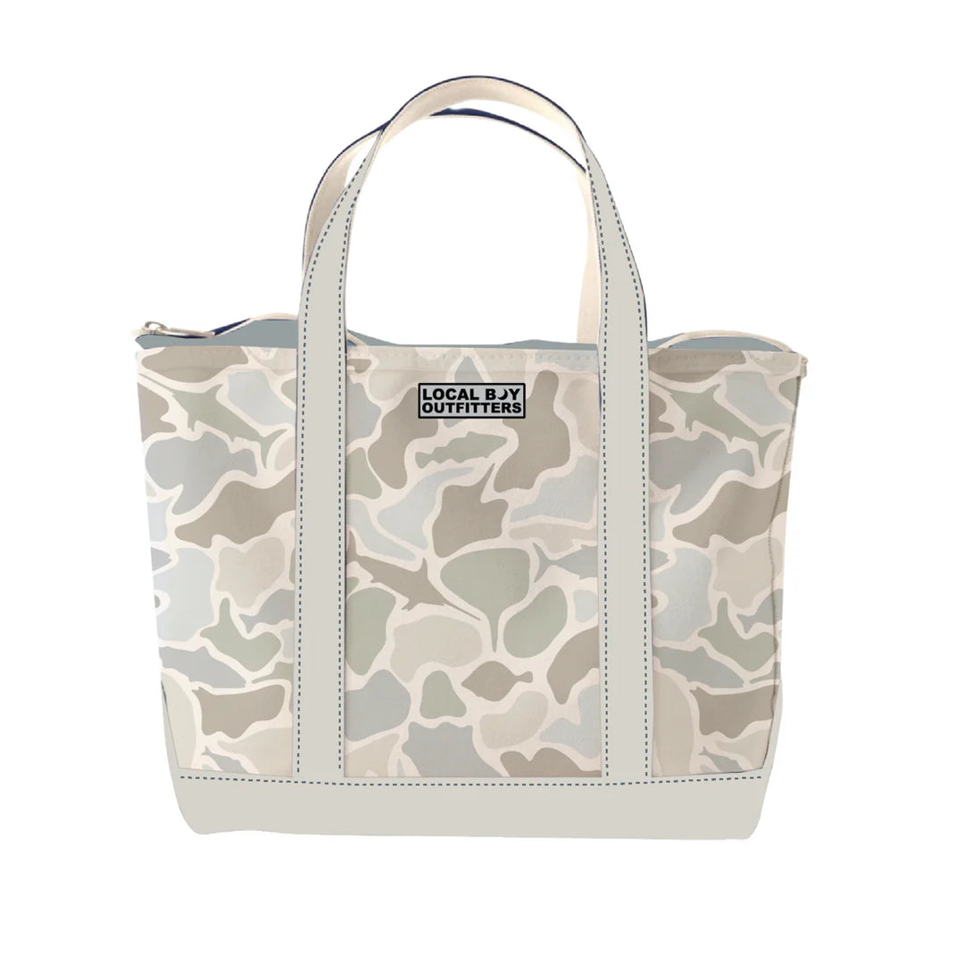 Printed Beach Tote