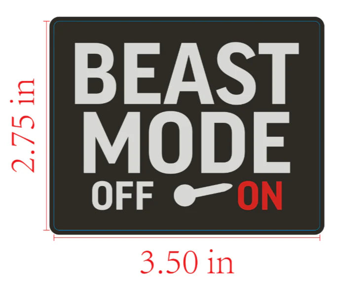 Beast Mode STICKER
