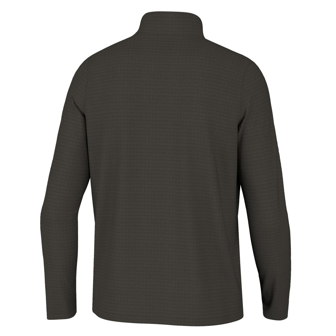 Waffle Half Zip - Deep Mocha