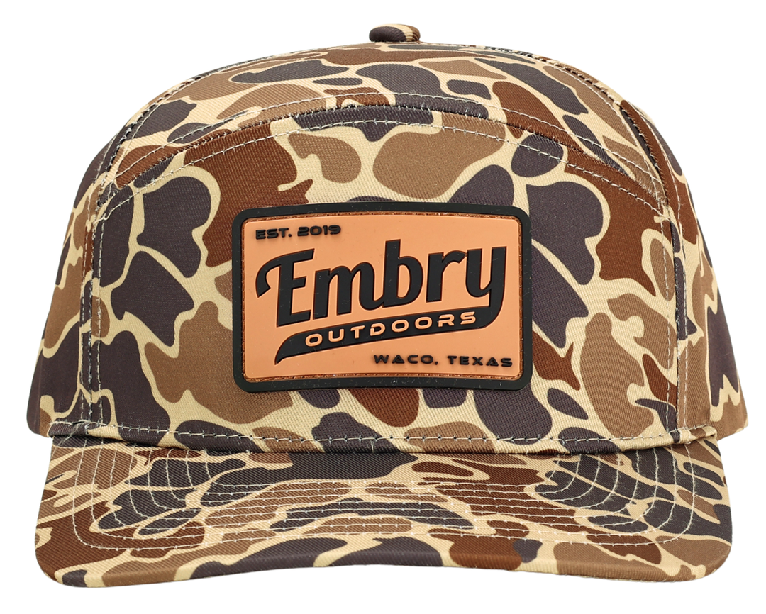 Embry Outdoors - Duck Camo 6 Panel "Retro" Trucker