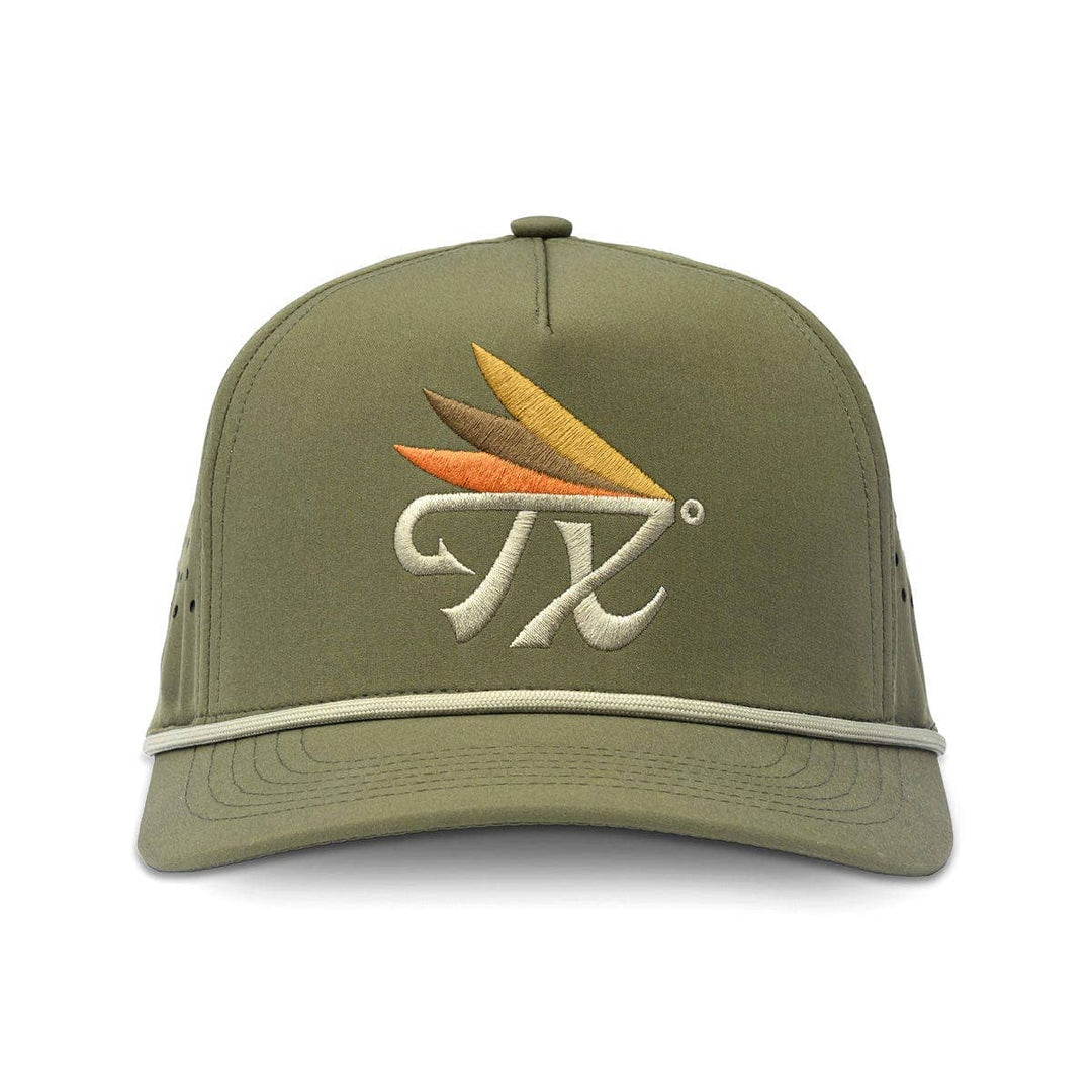 River Road Clothing Company - Texas Fly Snapback Hat | Olive
