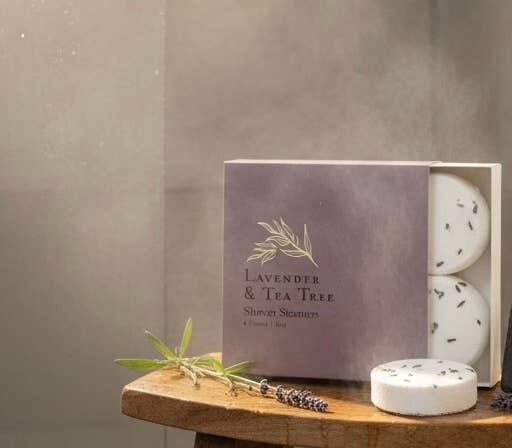 Woodsy Homelife - Lavender & Tea Tree l Shower Steamer Gift Set 