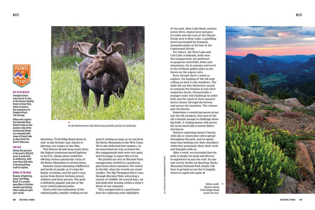 Simon & Schuster - Great American Road Trips- National Parks by