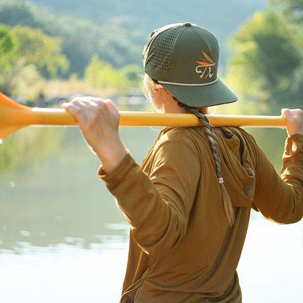 River Road Clothing Company - Texas Fly Snapback Hat | Olive
