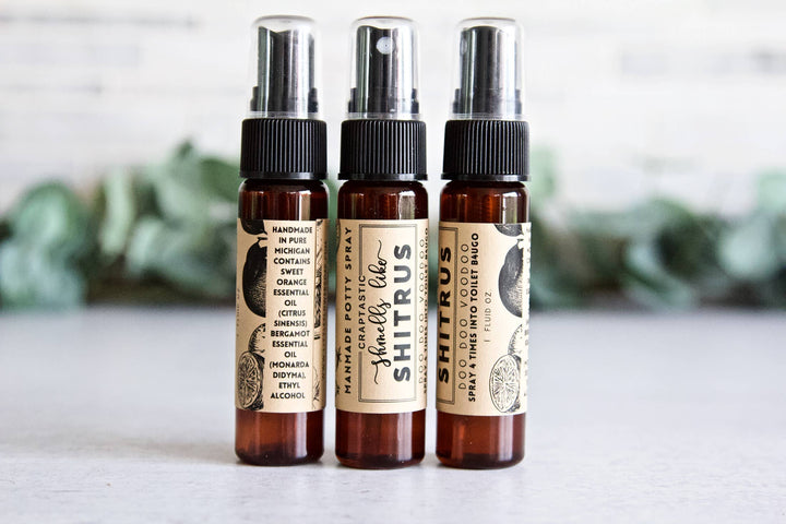 The Little Flower Soap Co - Toilet Spray - Shmells Like Shitrus (Citrus)