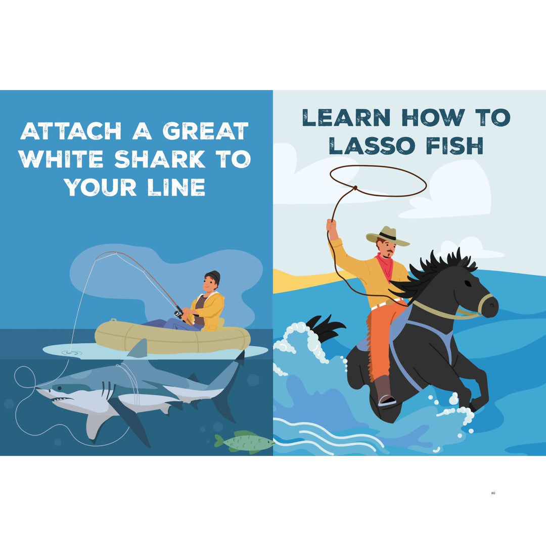 Boxer Gifts - 101 Ways To Get a Bite: Funny Fishing Gift Book - Men's Gift