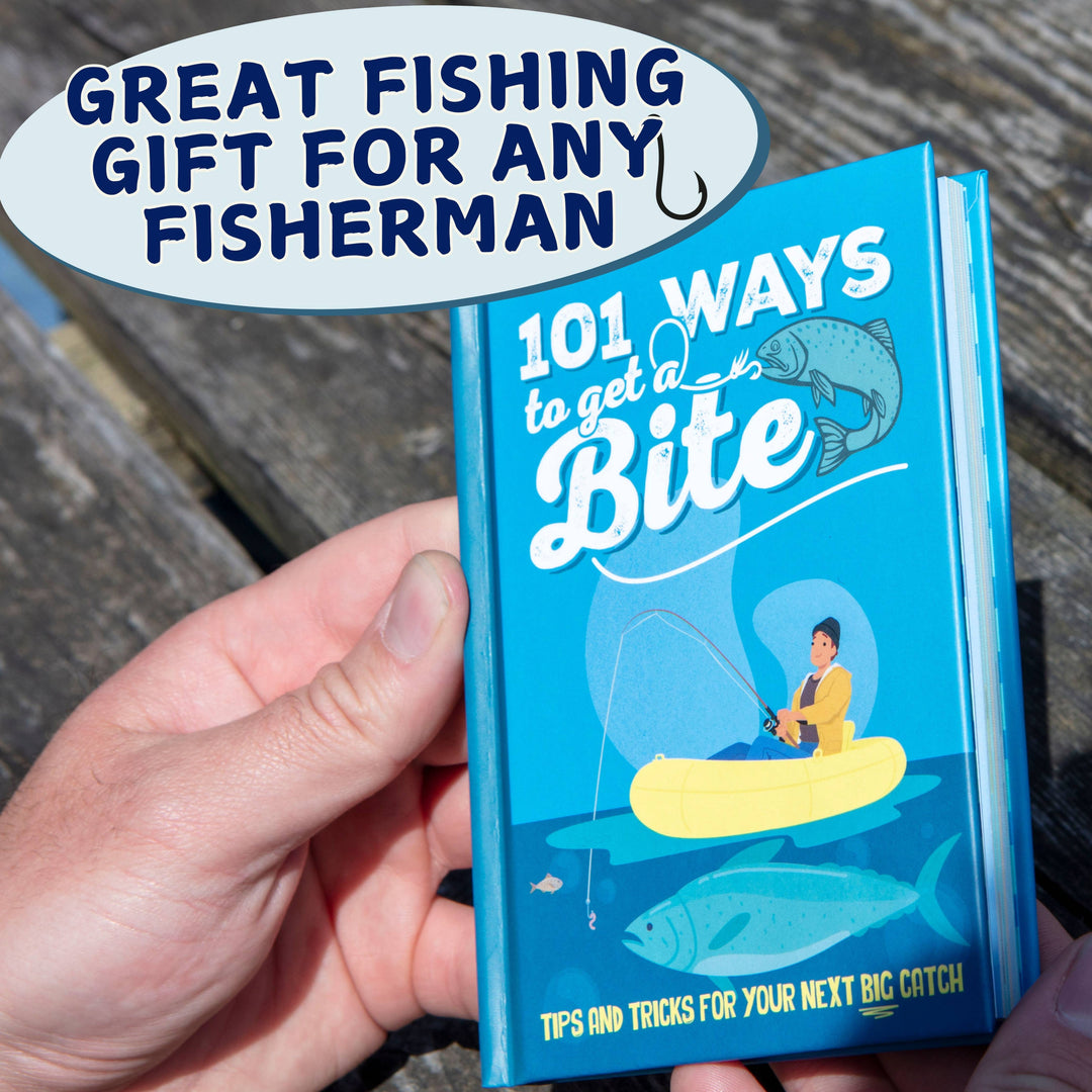 Boxer Gifts - 101 Ways To Get a Bite: Funny Fishing Gift Book - Men's Gift