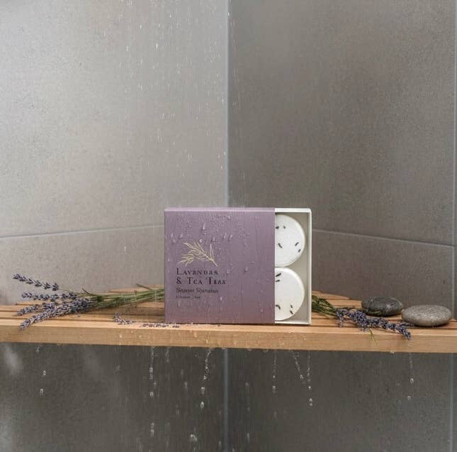 Woodsy Homelife - Lavender & Tea Tree l Shower Steamer Gift Set 