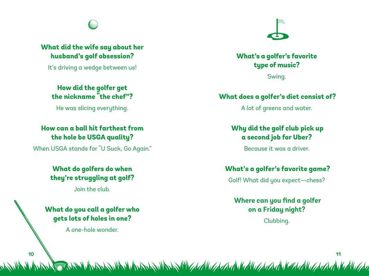 Simon & Schuster - Putt-erly Hilarious Golf Jokes for Dads by Jay Wallace