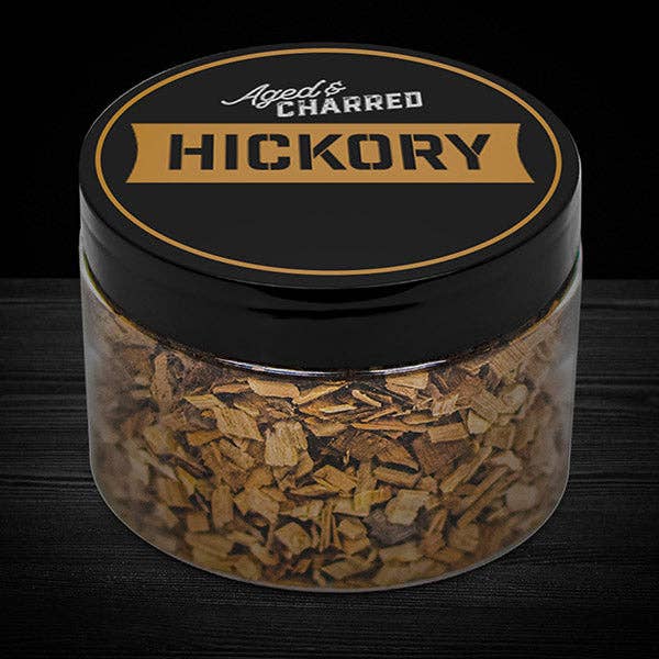 Aged & Charred - Hickory Wood Chips - XL