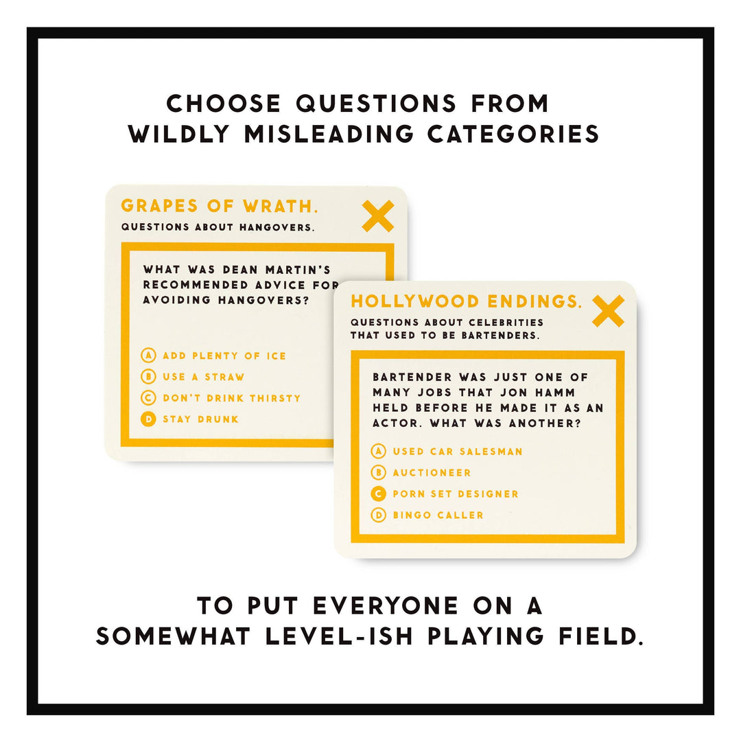 Chronicle Books - Brass Monkey Trivial Drinking Trivia