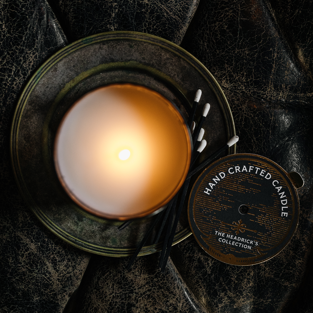 Jackson Vaughn - Aged Bourbon Candle (Headrick's Collection)