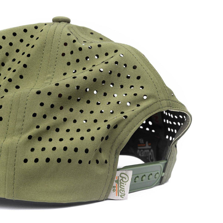 River Road Clothing Company - Texas Fly Snapback Hat | Olive