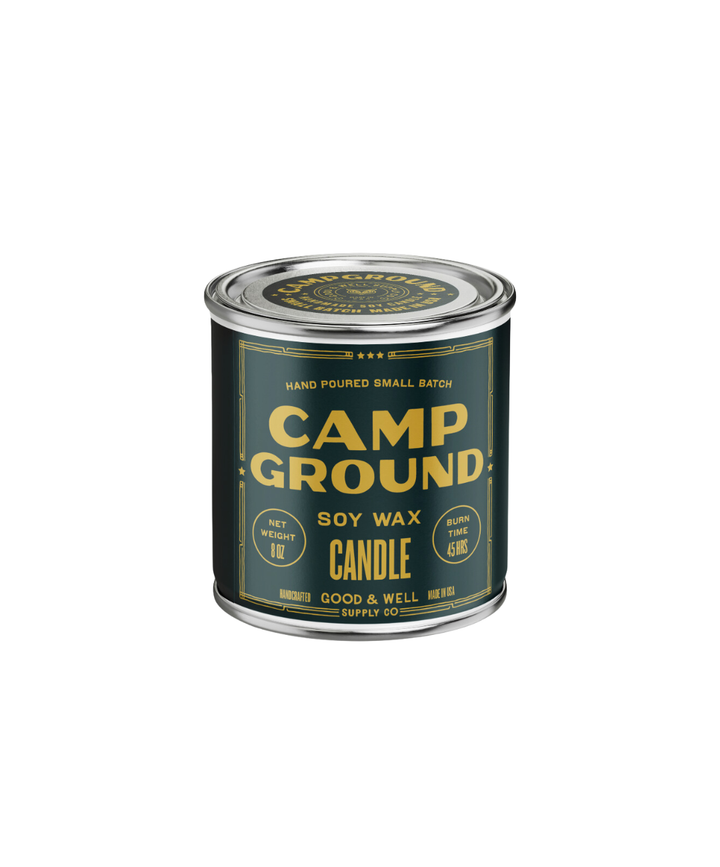 Good & Well Supply Co. - Campground Soy Candle - Happy Place Collection