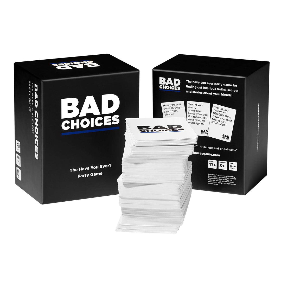 Dyce Games - BAD CHOICES: The Have You Ever? Game