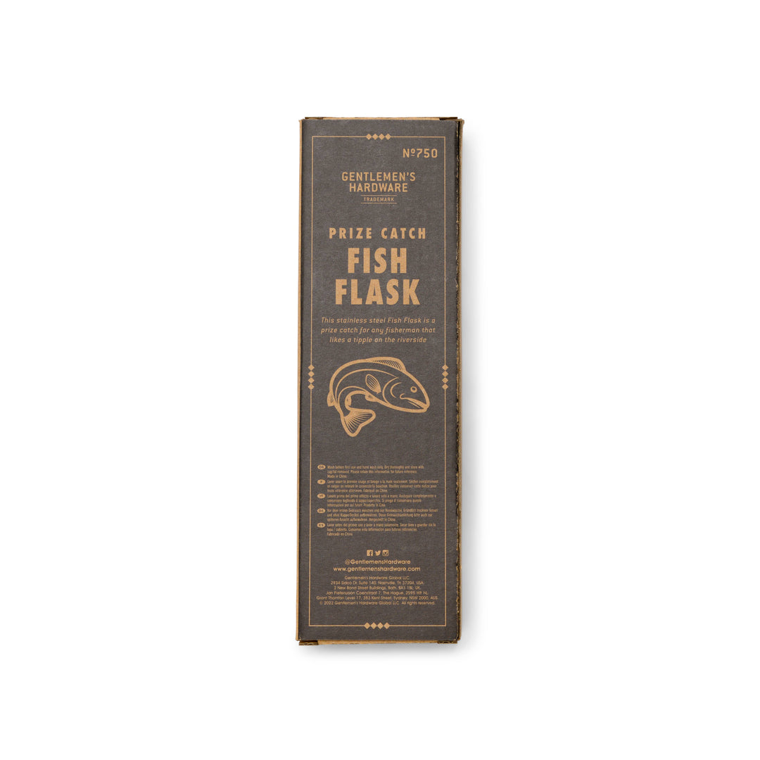 Gentlemen's Hardware - Fish Hip Flask