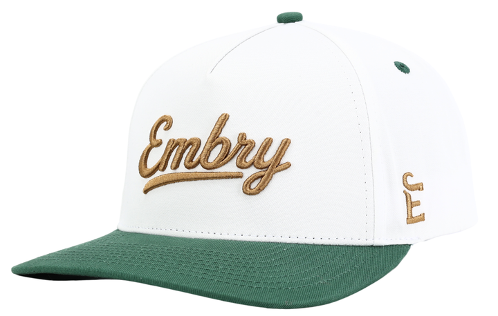 Embry Outdoors - White/Green - 3D Logo