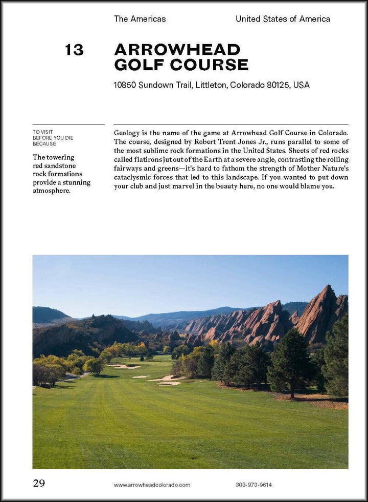 Simon & Schuster - 150 golf courses you need to visit before you die by Stefanie Waldek