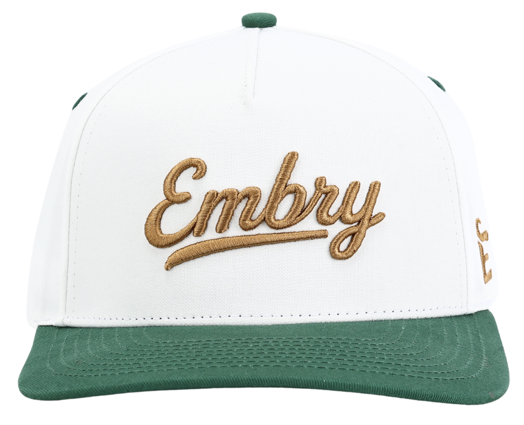 Embry Outdoors - White/Green - 3D Logo