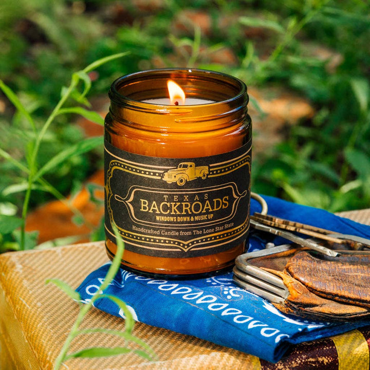 Jackson Vaughn - Texas Backroads Candle (Texas Collection)