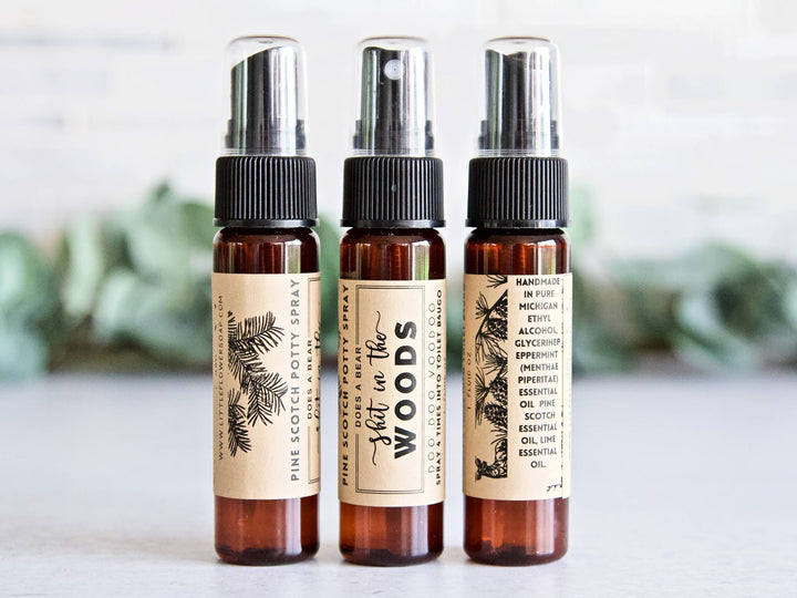 The Little Flower Soap Co - Toilet Spray - Shit in the Woods