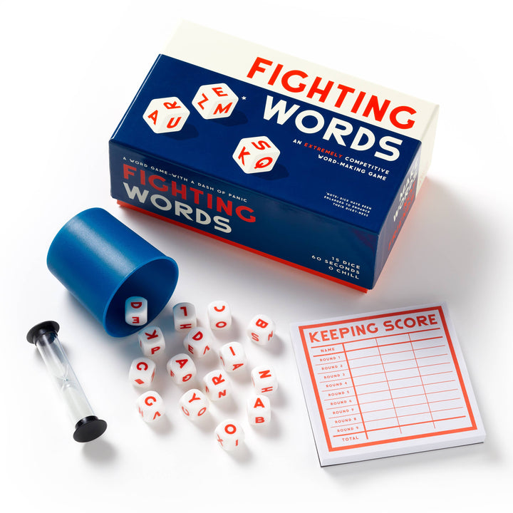 Brass Monkey Fighting Words Dice Game