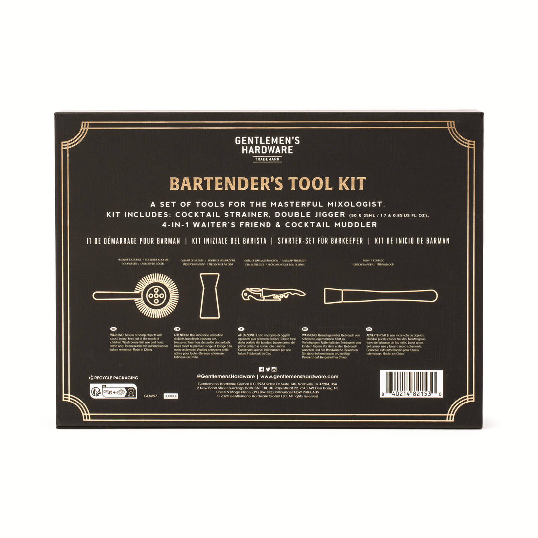 Gentlemen's Hardware - Bartenders Kit