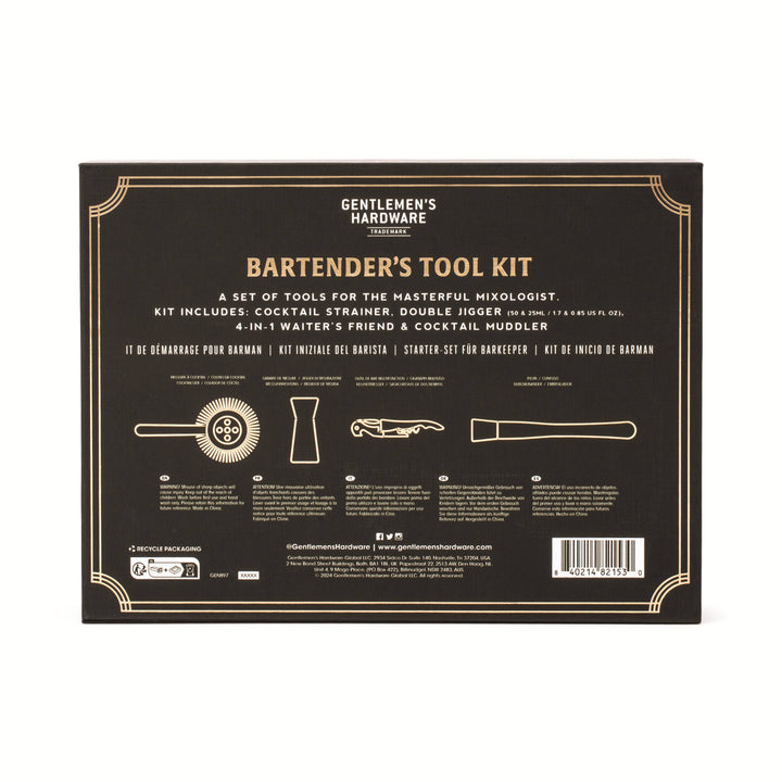 Gentlemen's Hardware - Bartenders Kit