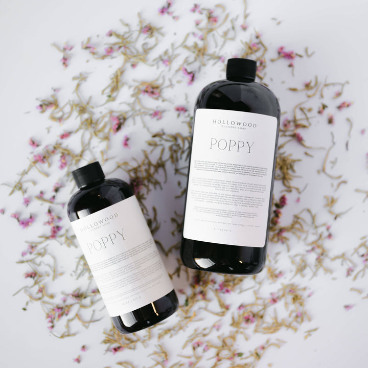 HOLLOWOOD FRAGRANCE - POPPY | LUXURY LIQUID LAUNDRY SOAP