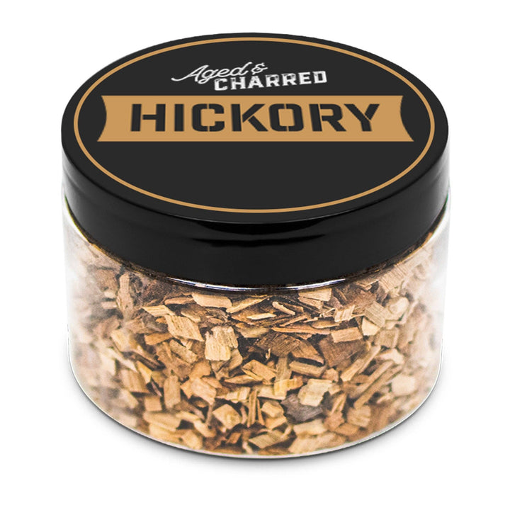 Aged & Charred - Hickory Wood Chips - XL
