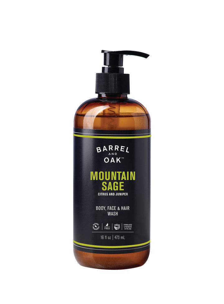 Gentlemen's Hardware - All-In-One Wash - Mountain Sage 16 fl oz