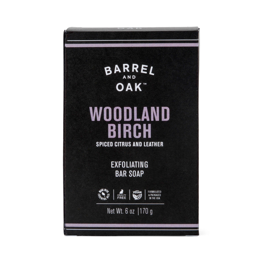 Gentlemen's Hardware - Exfoliating Bar Soap Woodland Birch - 6 Oz