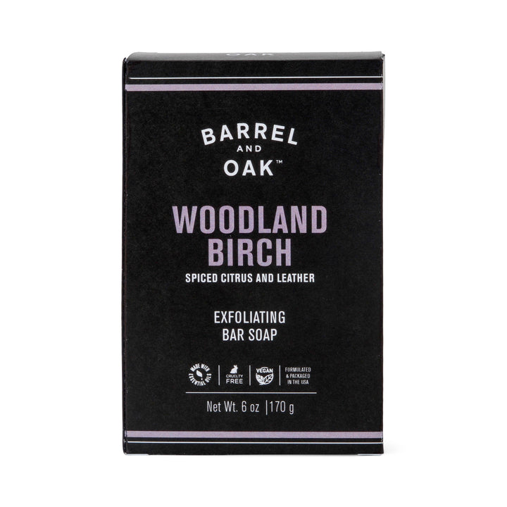 Gentlemen's Hardware - Exfoliating Bar Soap Woodland Birch - 6 Oz