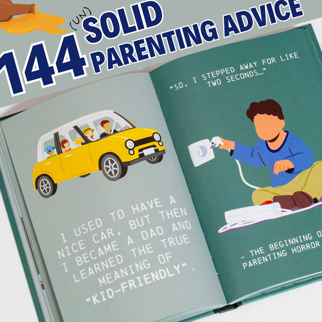 Boxer Gifts - Surviving Fatherhood One Drink at a Time - Novelty Gift Book