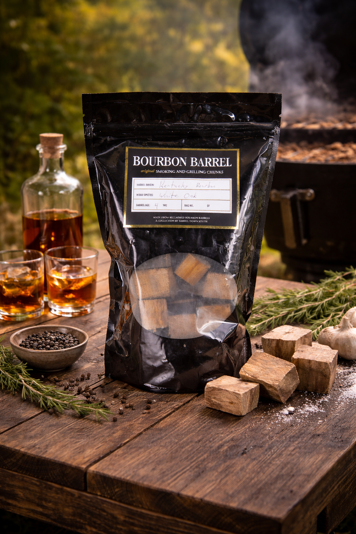 Barrel Down South - Bourbon Barrel Grilling Chunks
