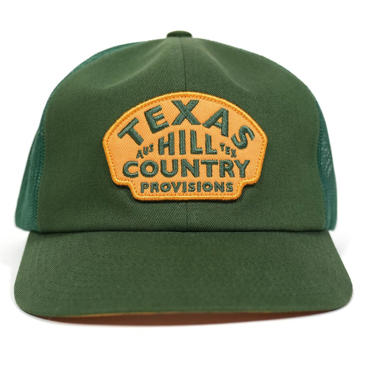 Hilltop Brushed Twill Mesh Trucker
